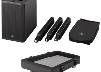 Yamaha STAGEPAS 1K All-In-One Portable PA System w – Bonus Dolly