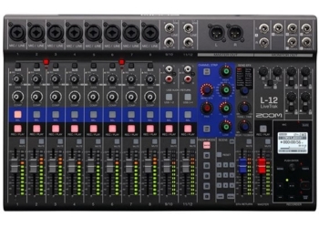 Zoom LiveTrak L-12 Digital Mixer _ Recording Console